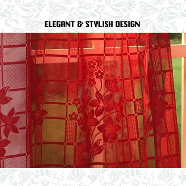 Pack of 2 Fancy Curtains- Pick any 1 (CU4)