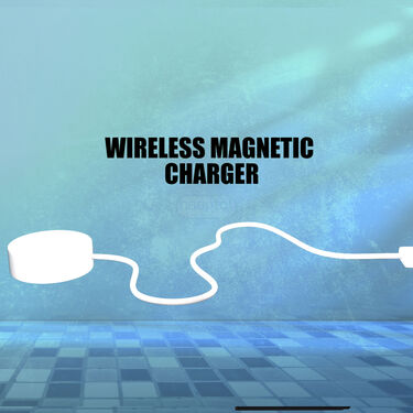 Edge to Edge Round Screen Bluetooth Calling Smart Watch + Wireless Magnetic Charger (SWR1)