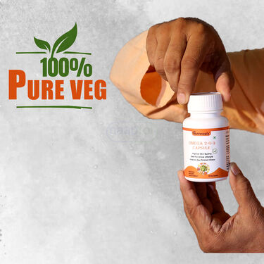 Omega 3 Capsule For Muscle Bone Heart & Skin (HS01)