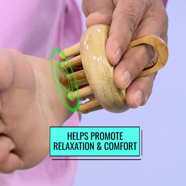 Wooden Scalp & Body Relaxation Massager (NWSB01)