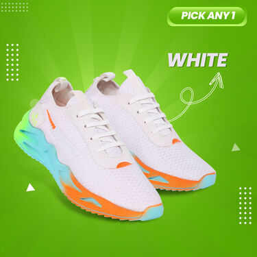 Pick Any 1 Breathable Sports Shoes + Free Sports Watch + Sunglasses (SW77)