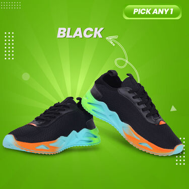 Pick Any 1 Breathable Sports Shoes + Free Sports Watch + Sunglasses (SW77)