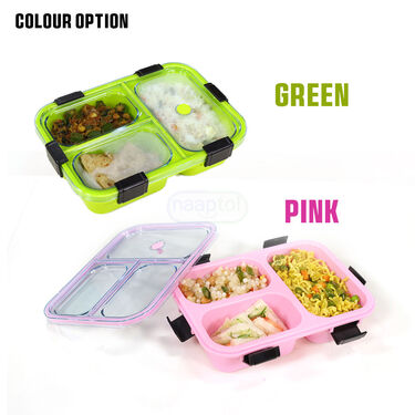 3 Compartment Lunch Box - Buy 1 Get 1 Free (3CLB1)