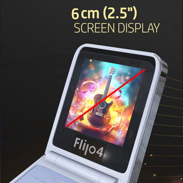 4 Sim Dual Screen Flip Phone with Camera (Flilo4)