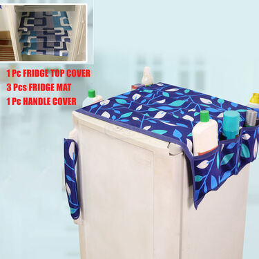 5 Pcs Leaves Fridge Cover Set + 12 Free Gifts (5FC2)