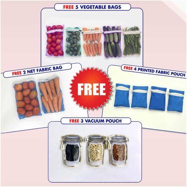 7 Pcs Leaves Fridge Cover Set with 14 Free Gifts