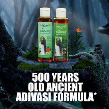 Adivasi Hair Oil With Shampoo For Men