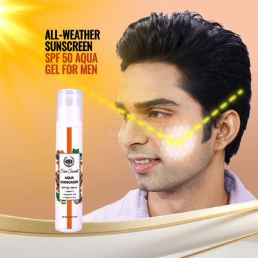 All- Weather Sunscreen SPF 50 Aqua Gel For Men (ASFM)