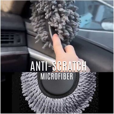 Anti Scratch Microfiber Cleaning Duster Combo