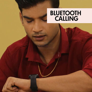 Bluetooth Calling Smart Watch T500+Golden Chain Golden Bracelet (BCSW23)