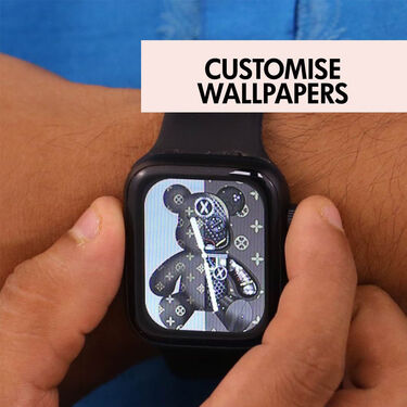 Bluetooth Calling Smart Watch T500+Golden Chain Golden Bracelet (BCSW23)