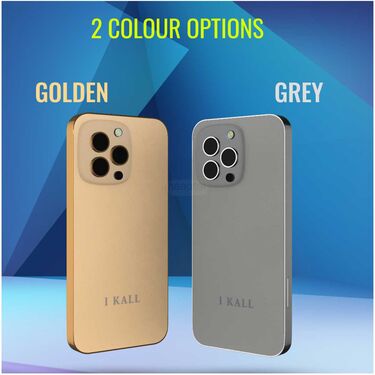 Big Screen Super Big Battery Designer Dual Sim Mobile + FREE Wireless Bluetooth Earpod with Charging Case and Inbuilt Powerbank (K999M10)