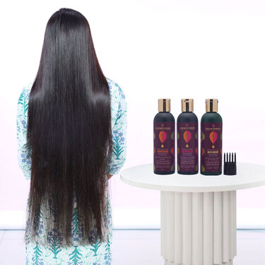 Ayurvedic Oil Shampoo & Conditioner For Hair Strength & Volume For Women (FHFTW)