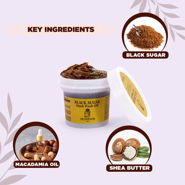 Korean Glow Black Sugar Scrub Mask (KBSM)