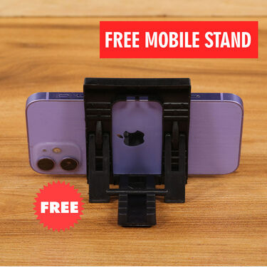 Wireless Bluetooth Earpods with Charging Case + 5200 mAh Pocket Powerbank + Free Mobile Stand + Free Stylish Watch (PB10)