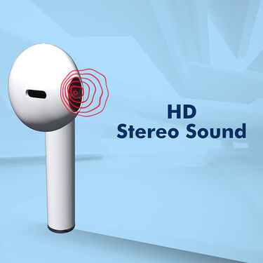 Wireless Bluetooth Earpods with Charging Case + 5200 mAh Pocket Powerbank + Free Mobile Stand + Free Stylish Watch (PB10)