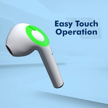 Wireless Bluetooth Earpods with Charging Case + 5200 mAh Pocket Powerbank + Free Mobile Stand + Free Stylish Watch (PB10)