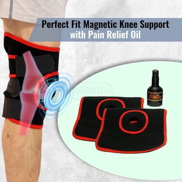 Knee Support With Pain Relief Oil (PRS133)