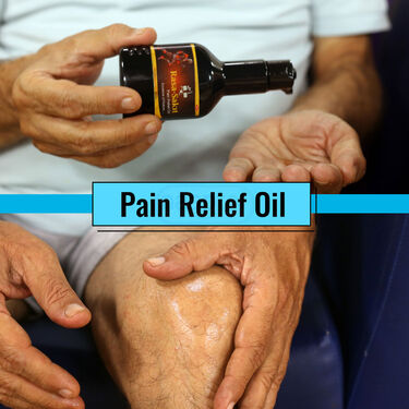 Knee Support With Pain Relief Oil (PRS133)