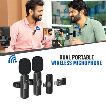 Dual Portable Wireless Microphone (PWM1)