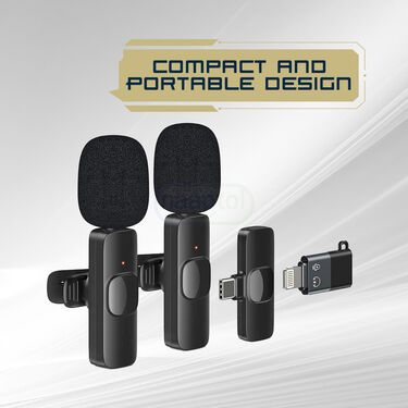 Dual Portable Wireless Microphone (PWM1)