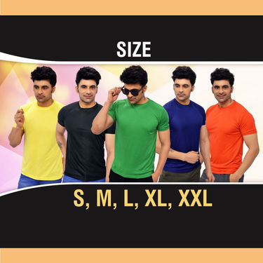 Pack of 5 Round Neck T-shirts (5RT1)