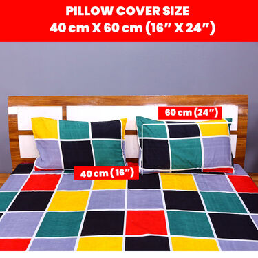 Pack of 8 Happy Home Collection Double Bedsheets Set (8BS47)