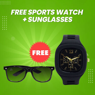 Pick Any 1 Breathable Sports Shoes + Free Sports Watch + Sunglasses (SW77)