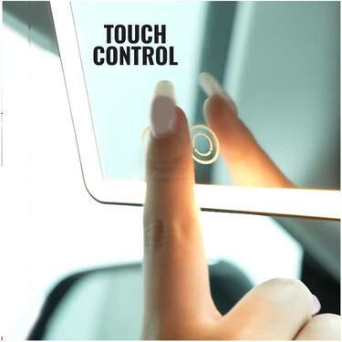 Rechargeable Car Visor Travel Mirror With Lights (RCVTM)