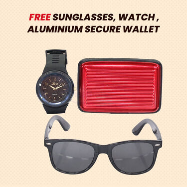 Pick Any 1 Stylish Leatherite Sandal + FREE Sunglasses + Watch + Wallet (SDC2)