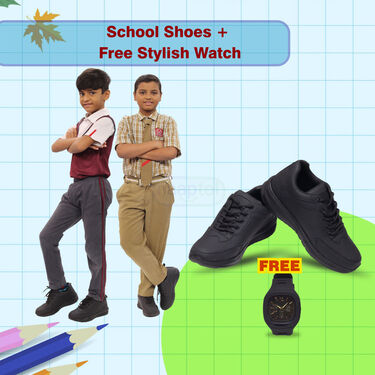 School Shoes with Free Sports Watch (SSC3)