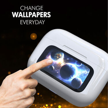 Wireless Bluetooth earpods with inbuilt Touch screen (TWS44)