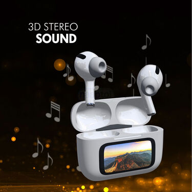 Wireless Bluetooth earpods with inbuilt Touch screen (TWS44)